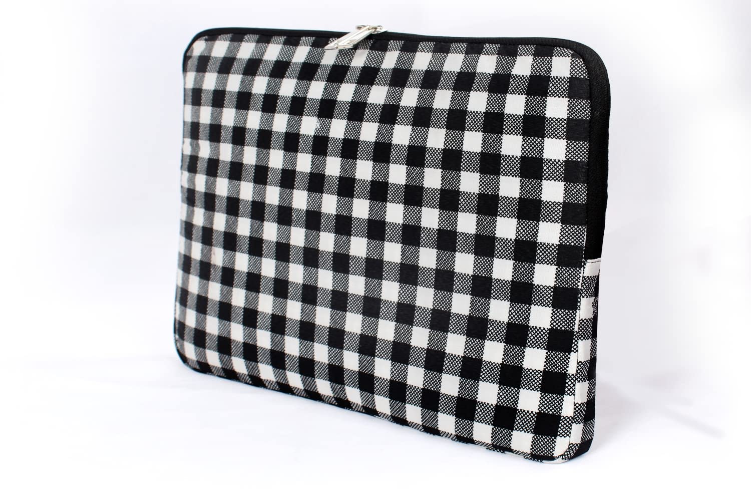 Stylista Laptop Case Pouch Sleeve for 12 inch to 13.3 Inch Zippered Cover Laptop Waterproof Polyester Fabric Check Pattern (B09ST9Y822) Amazon Price History, Amazon Price Tracker