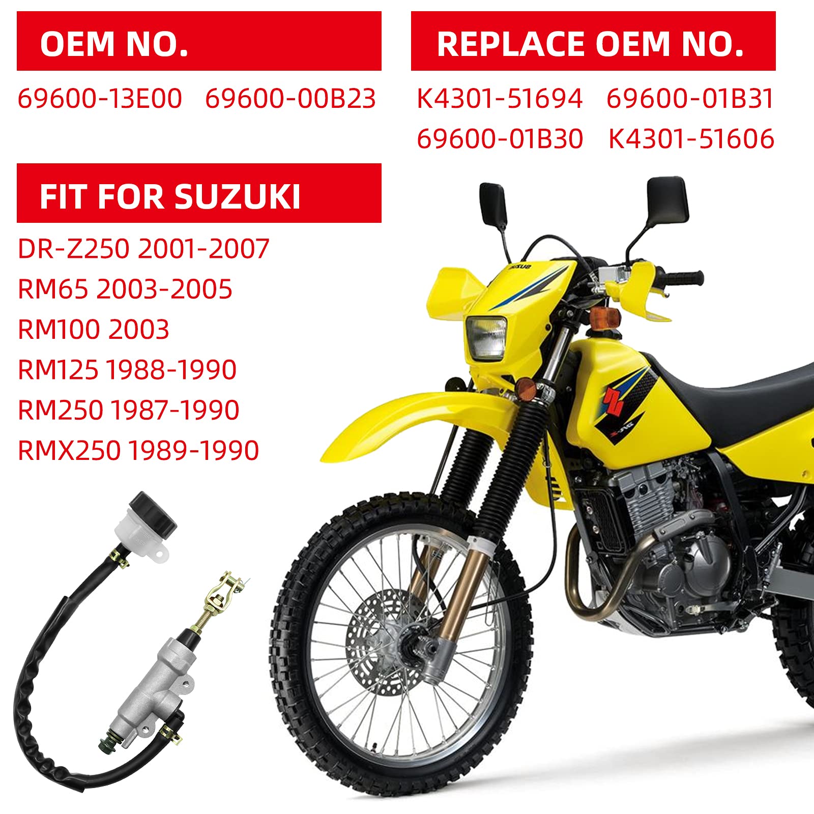 RM-Z250 リアブレーキマスターロッドピン 在庫有 即納 スズキ
