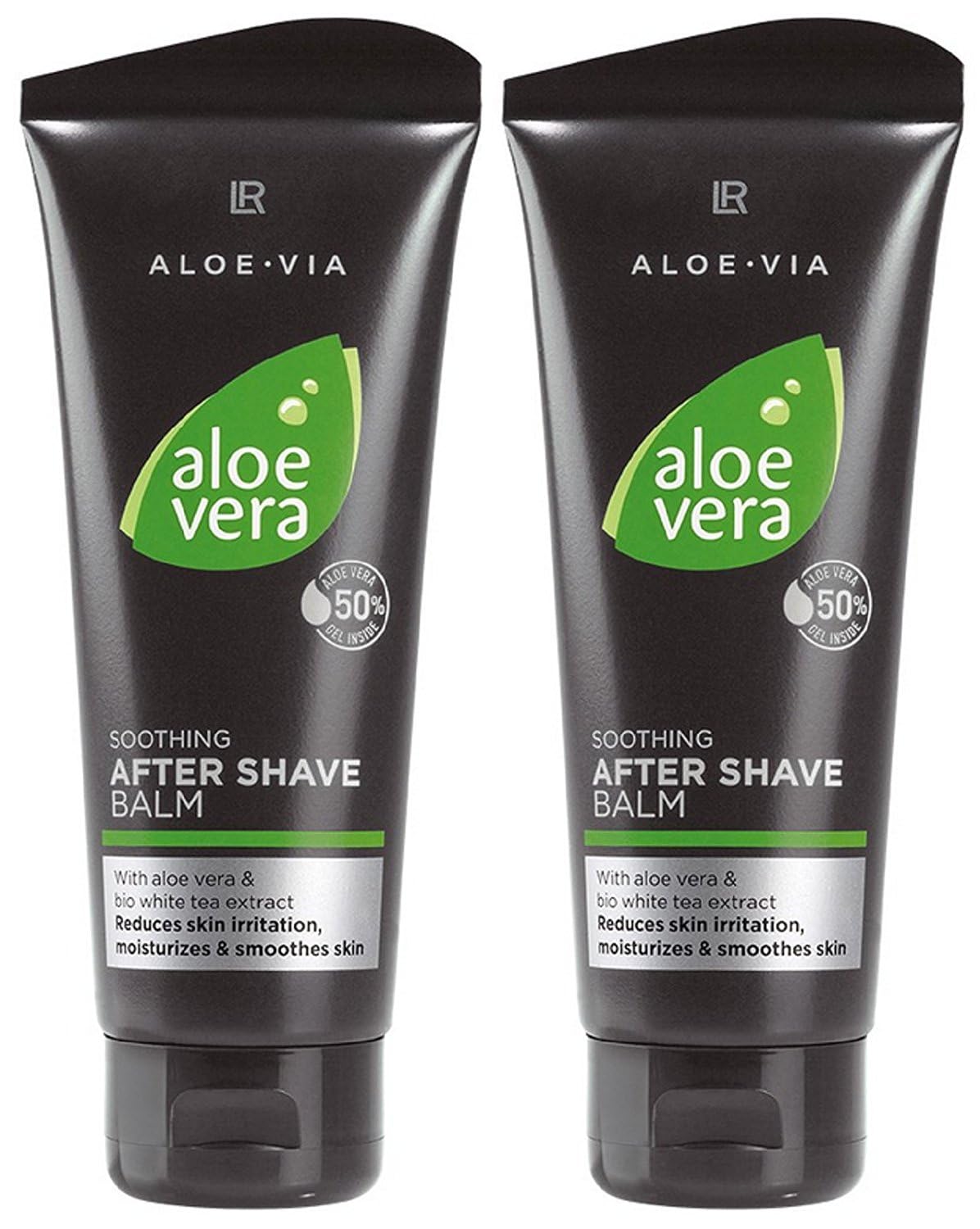 LR Aloe VIA Aloe Vera Men After Shave Balm nach der Rasur 2x 100ml