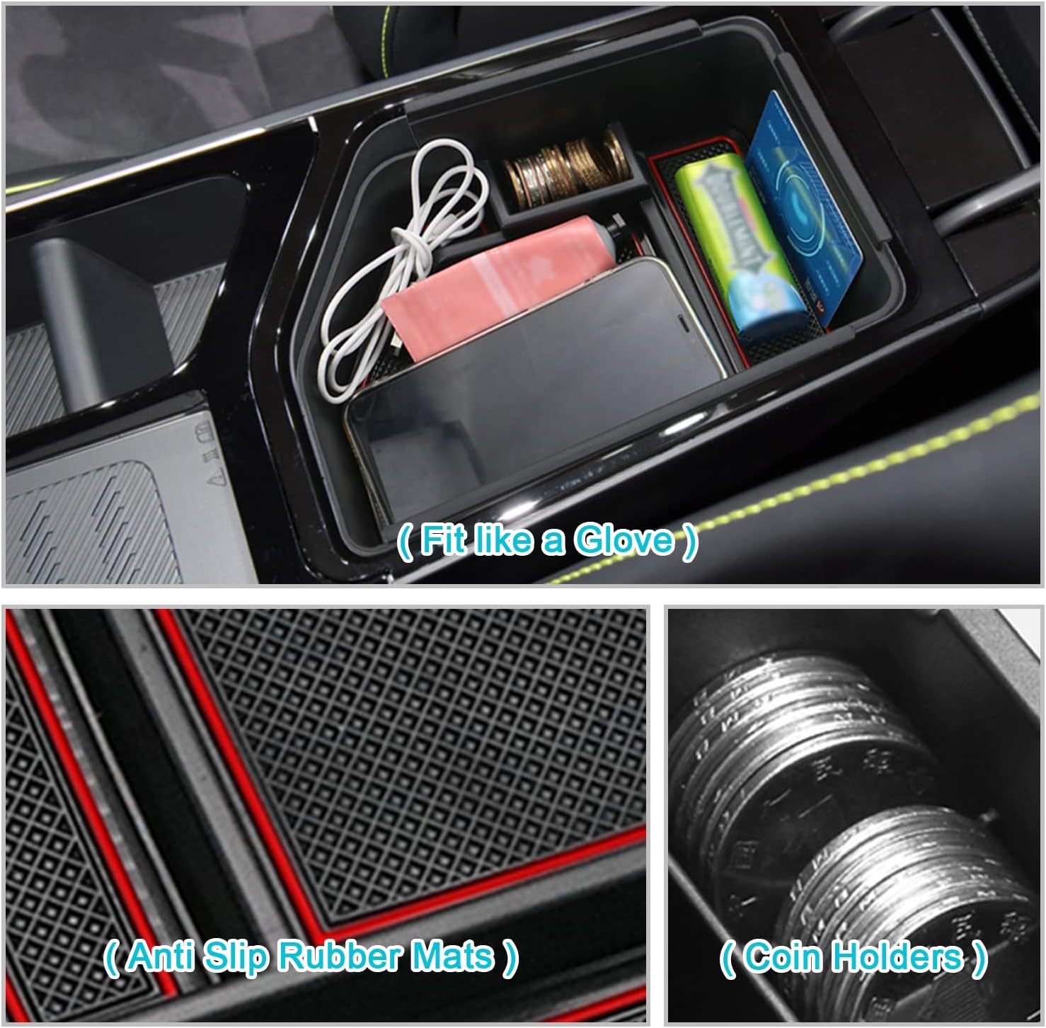Maximize Your Kia EV6 Storage: CDEFG Centre Console Organizer Review