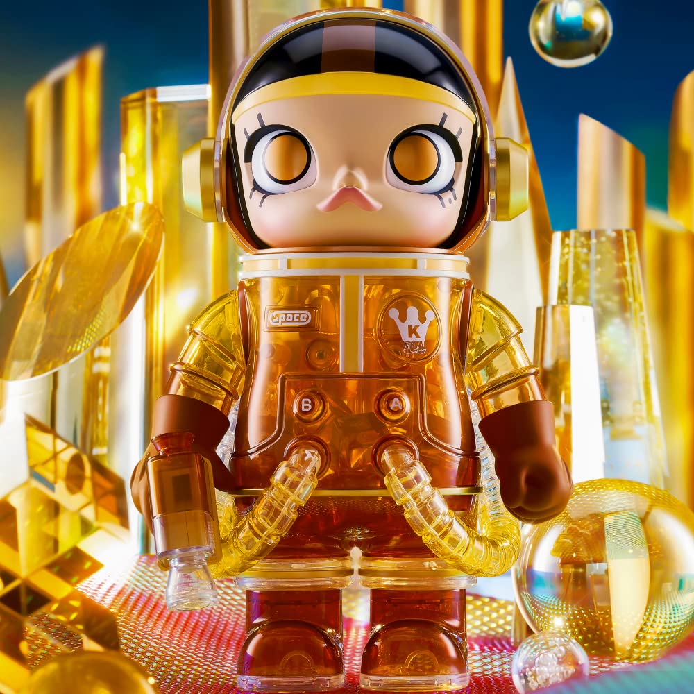 POP MART MEGA Collection 400% Space Molly Soft Drink Series(1PC