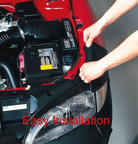 Miniatura 6 de Lebra - 55816-01 - Cubierta frontal para Chevrolet Camaro, vinilo, color negro