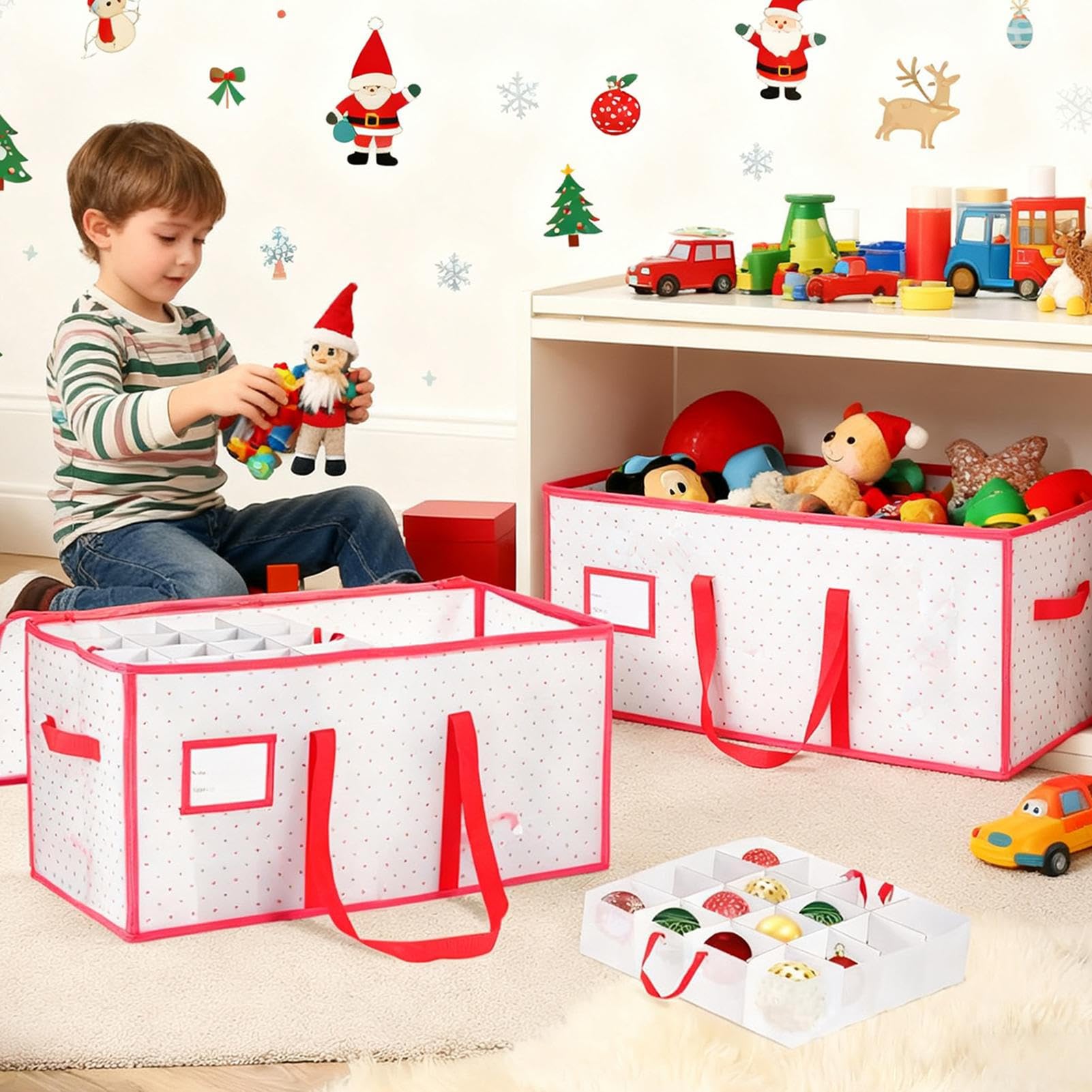 Christbaumschmuck Aufbewahrung 8-Stufige Aufbewahrung Für Weihnachtskugeln