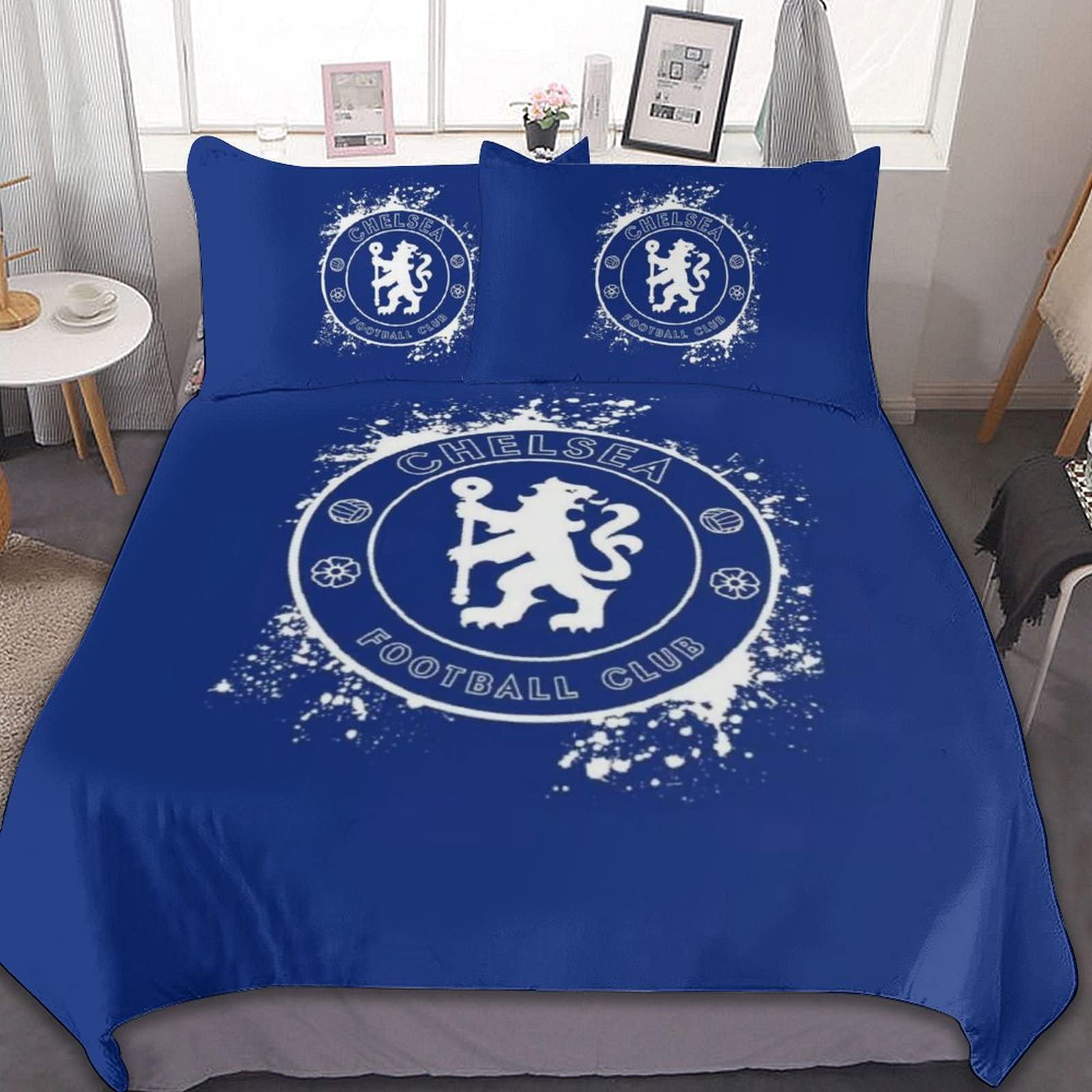 A138 未開封 チェルシーFC ダブル布団カバー&枕カバー A138 未開封 チェルシーFC ダブル布団カバー&枕カバー Amazon｜写真