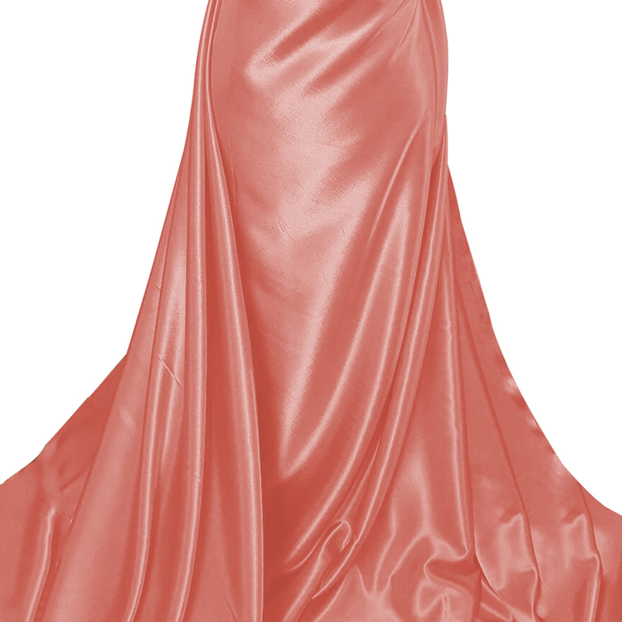 Peach Taffeta Fabric for Sewing, Draping, Lining, Dressmaking, Home Furnishing and Crafts | 58”- 147 cm Wide | Same Day Dispatch | Sold By The Metre