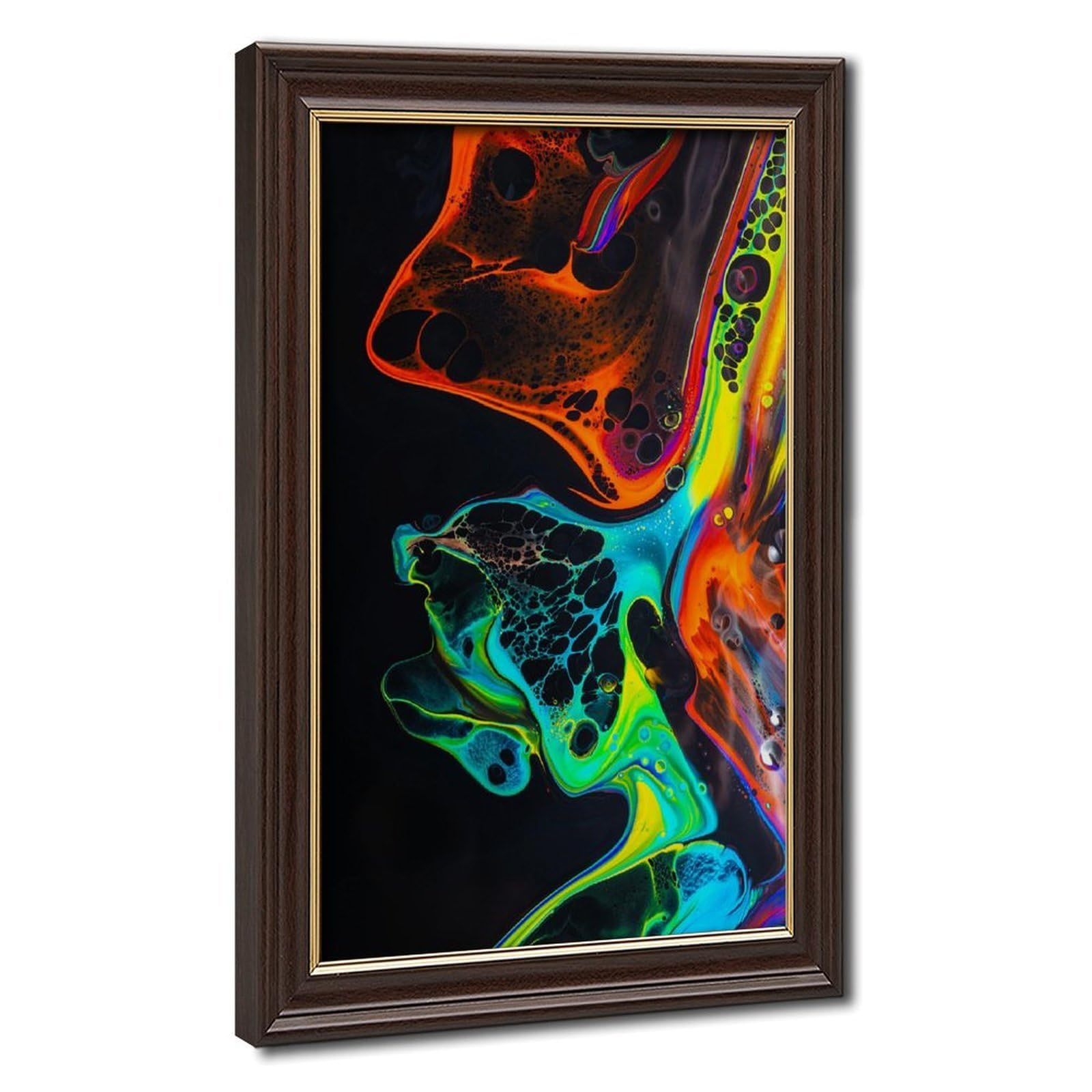 Bareronor Color Abstract Poster Canvas Poster Bedroom Decor Landscape Office Room Decor Gift 24" L X 36" W
