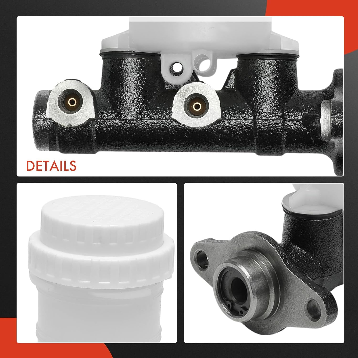 A-Premium Brake Master Cylinder with Reservoir Compatible with Mitsubishi, Dodge and Plymouth Vehicles - Tredia 1983-1988, Galant 1985-1987, Cordia 1983-1988, Colt 1984-1987