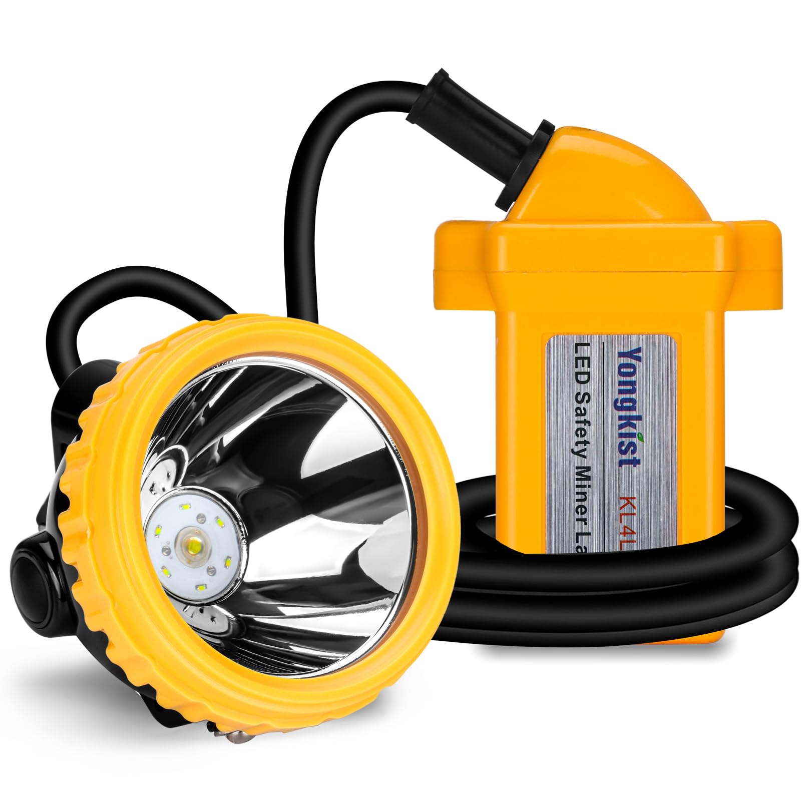 Amazon.com: Rechargeable LED Mining Headlamp, Safety Hard