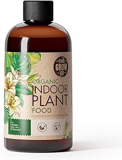 Organic Indoor Plant Food - All-Purpose Liquid Fertilizer - Best for Live Houseplants Indoors + Common Home Outdoor Plants...