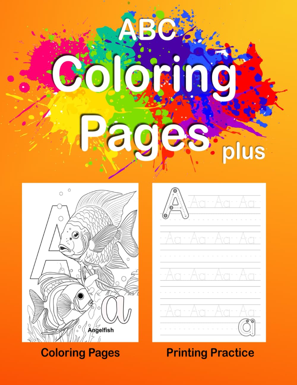 ABC Coloring Pages Plus