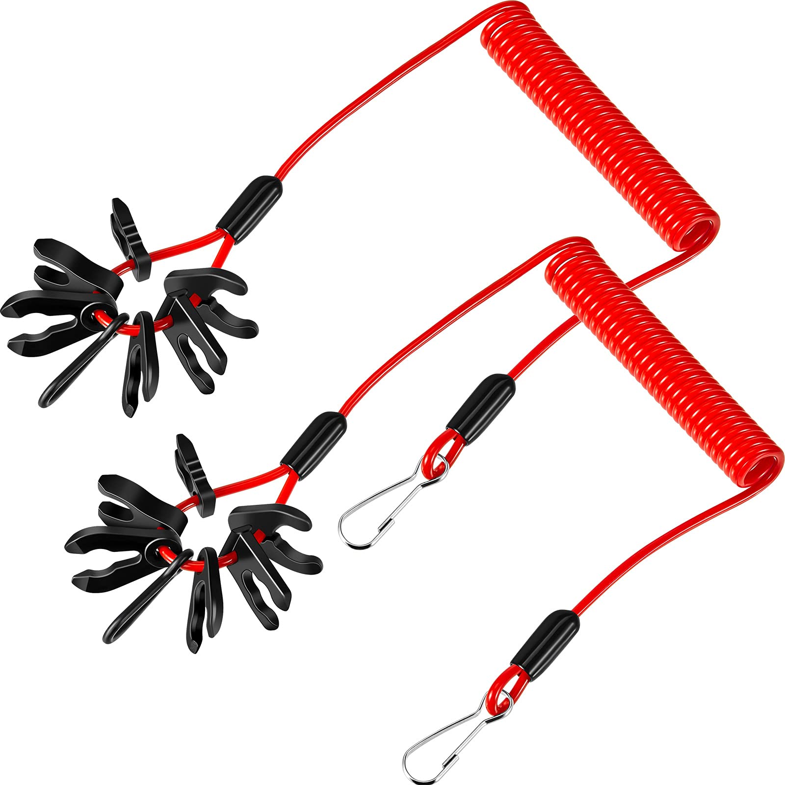 Buy 2 Pieces Boat Kill Safety Lanyard Stop Switch Lanyard Universal