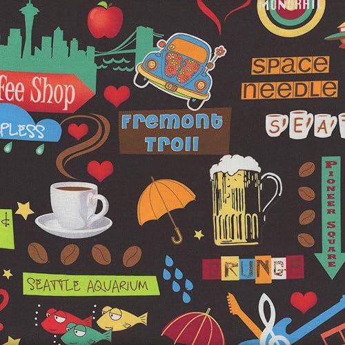 Timeless Treasures Tejidos Beach Day Seattle Multi