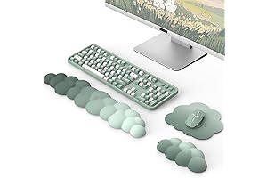 MoKo Cloud Wrist Rest: Ergonomic Wrist Support for Keyboard and Mouse