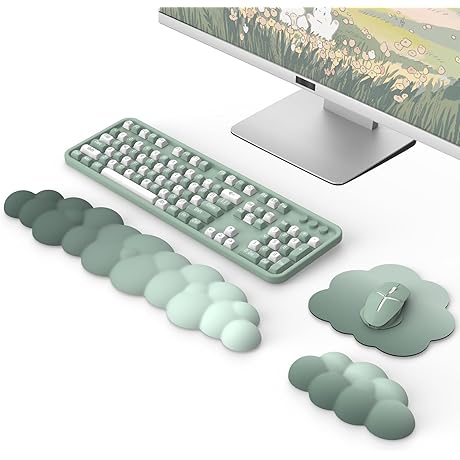 MoKo Cloud Wrist Rest: Ergonomic Wrist Support for Keyboard and Mouse