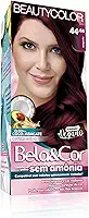 Coloração Bela&Cor Sem Amônia - 44.66 Borgonha