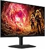 Samsung 27 Odyssey G5 G50F QHD Resolution Gaming Monitor 180Hz Refresh Rate, High Speed IPS Panel, HDR10, NVIDIA G-Sync Support, 1ms Response Time GtG, AMD FreeSync, Adjustable Stand