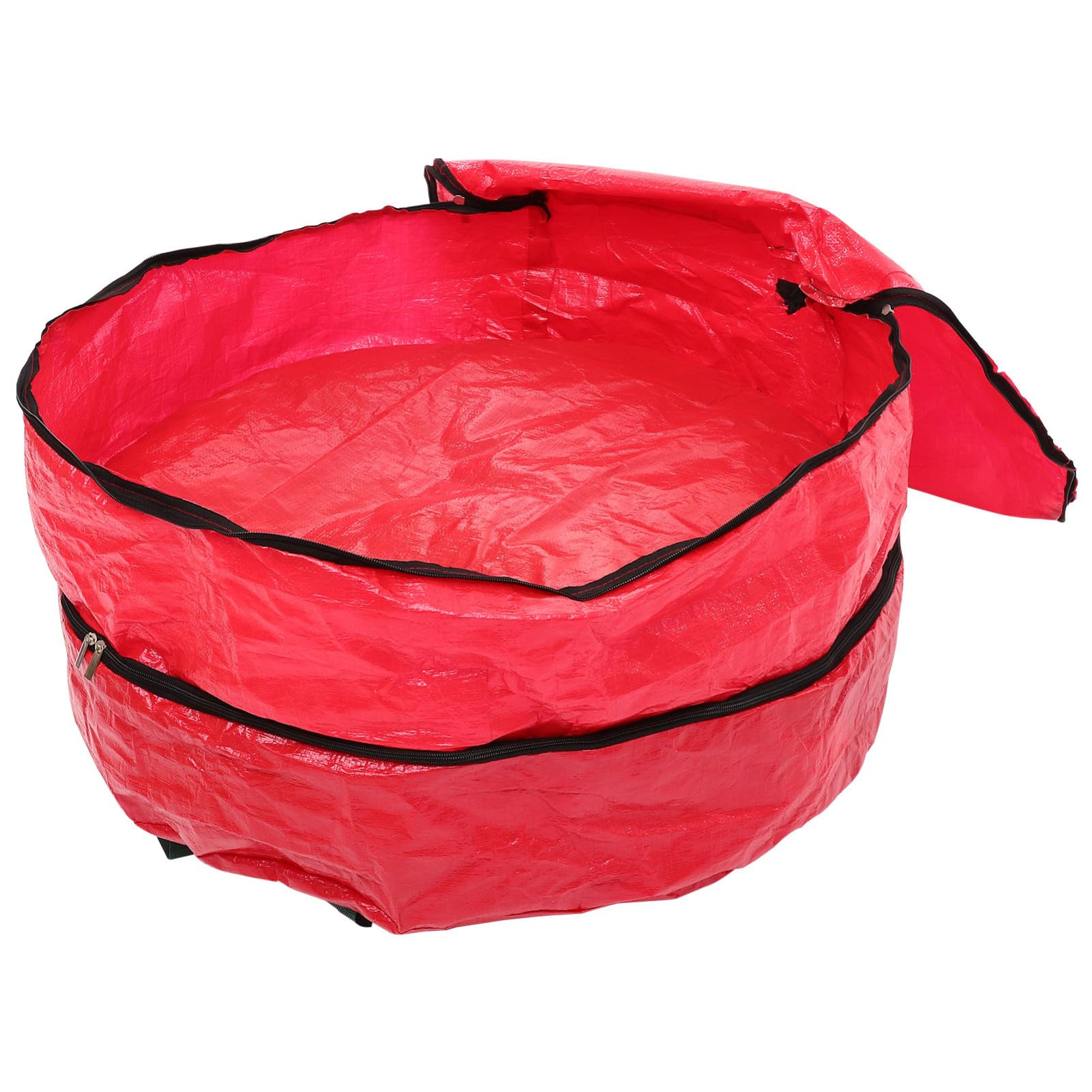 CIMAXIC Large Christmas Garland Storage Bag Xmas Decor Container Wreath Holder Holiday Decorative Zippered Pouch