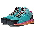 BOGS(R) Sandstone Mid Composite Safety Toe Women's Sneakers - Textile Lining - Bloom EVA Footbed Turquoise Multi 6 B - Medium