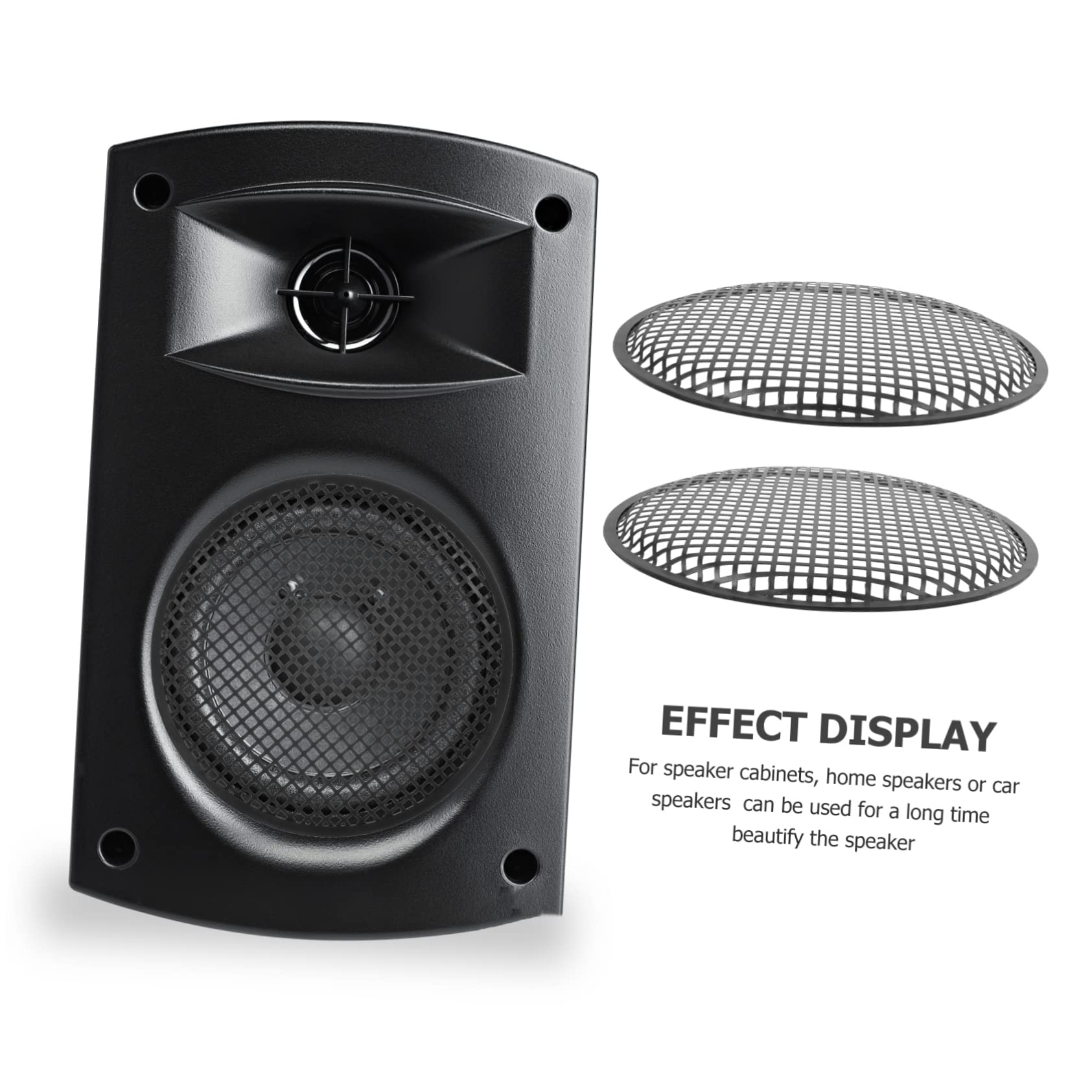 Levemolo Dash Speaker Cover Car Speaker Decorative Cover Audio Accessories Mesh Protection Net