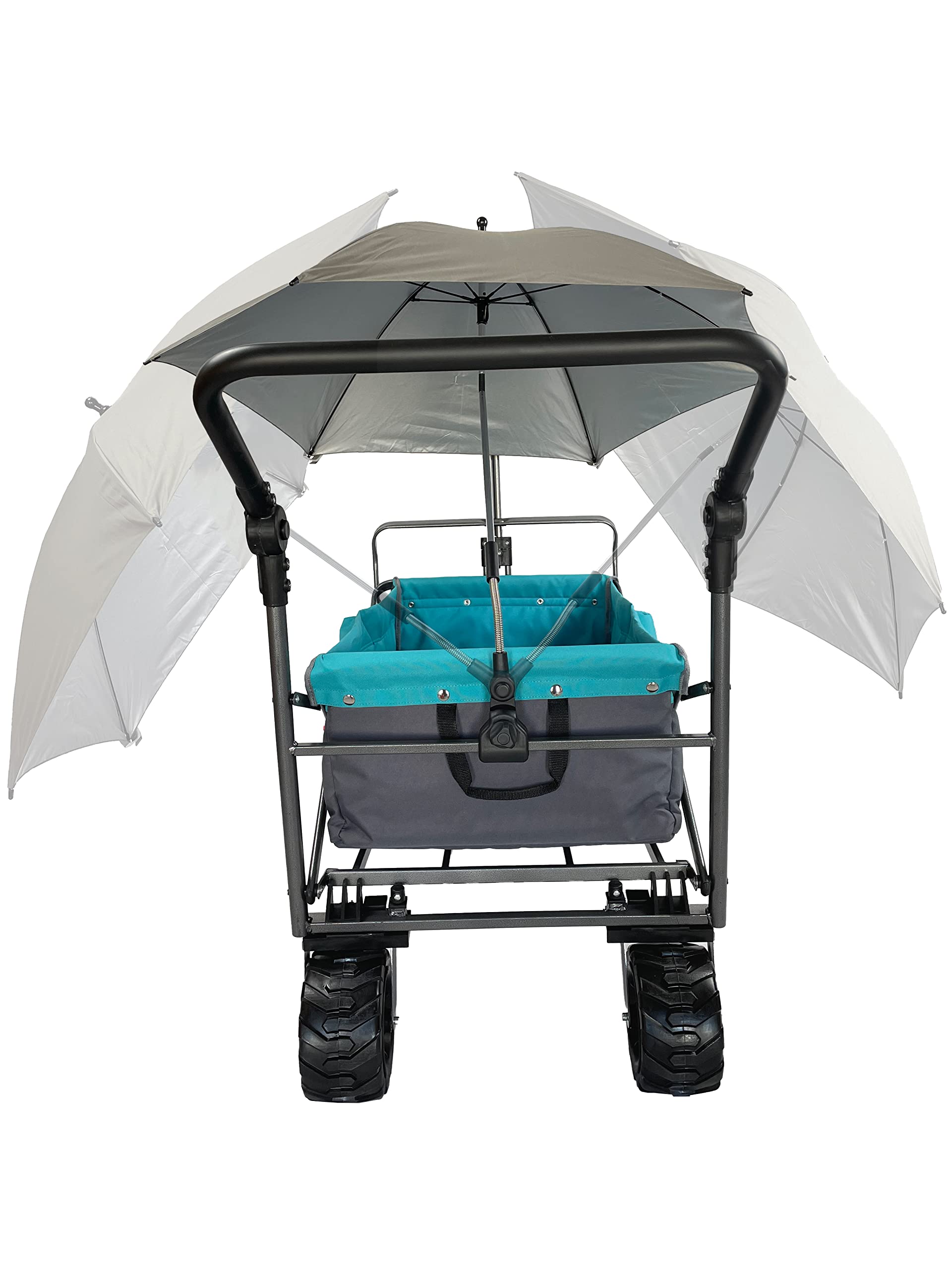 Lemmy Bollerwagen Schirm (Grau)