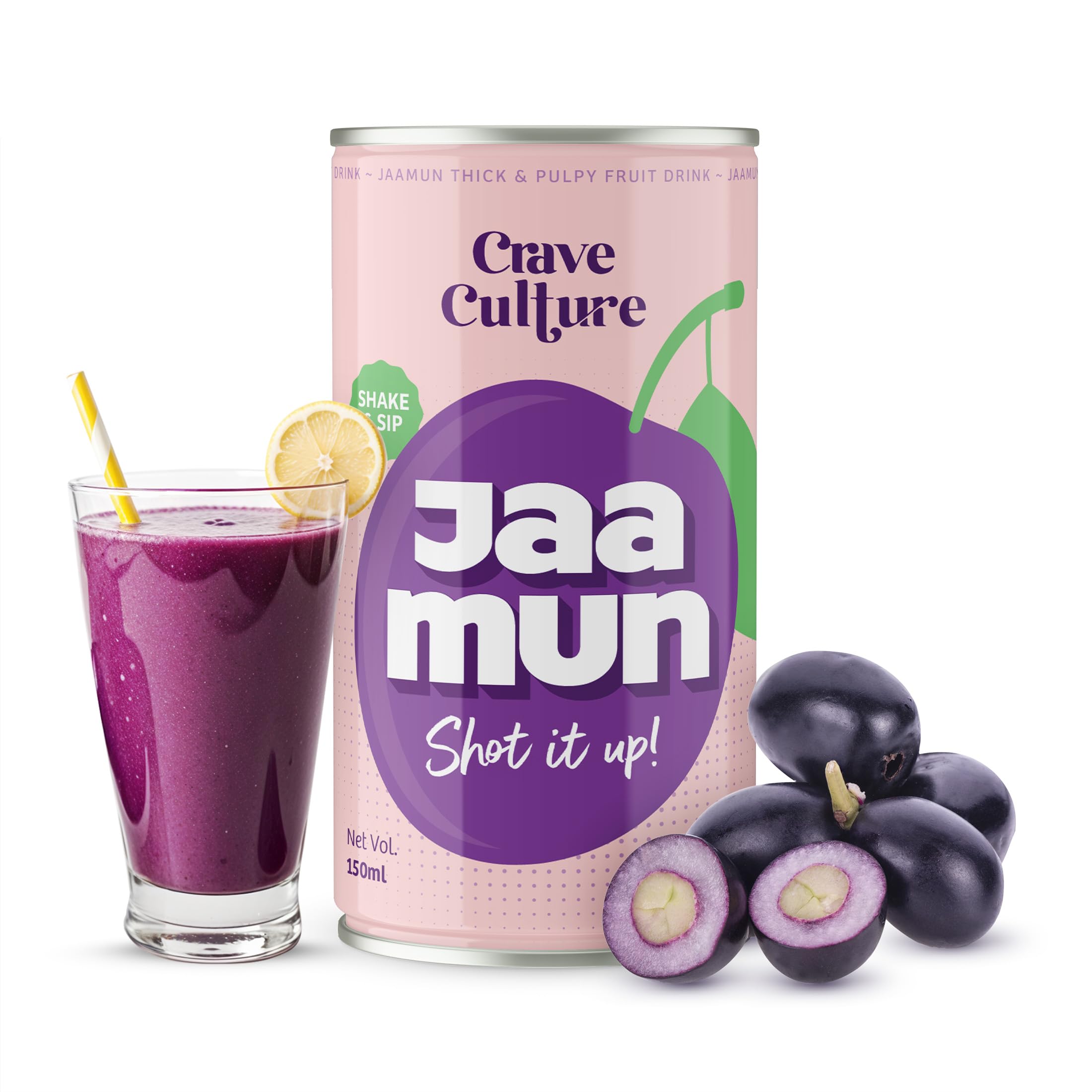 Crave Culture Jamun Shot it up 150ml | Thick & Pulpy Fruit Juice | Ready to Drink (B0DHW373VD) Amazon Price History, Amazon Price Tracker