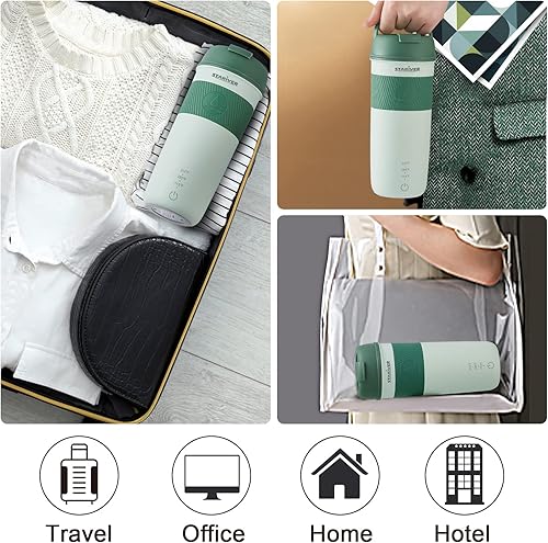 Miniatura 5 de Stariver Travel Electric Kettle, 350ML Portable Electric Tea Kettle BPA-Free, Small Electric Kettle with 3 Temp Setting, Hot Water Boiler with Keep