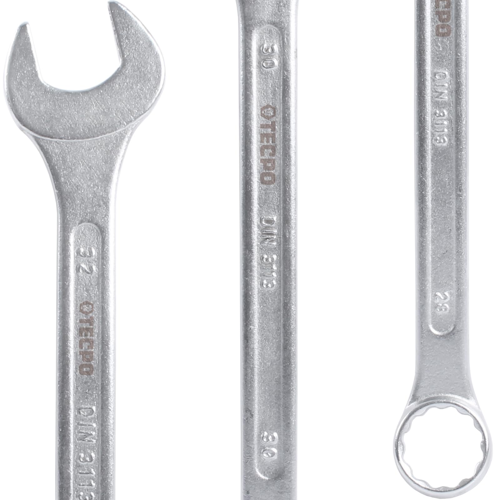 TECPO Maul-Ringschlüssel-Satz 25 Teile Ring Maulschlüssel Werkzeug Schlüssel Set, 6-32mm, 25-teilig