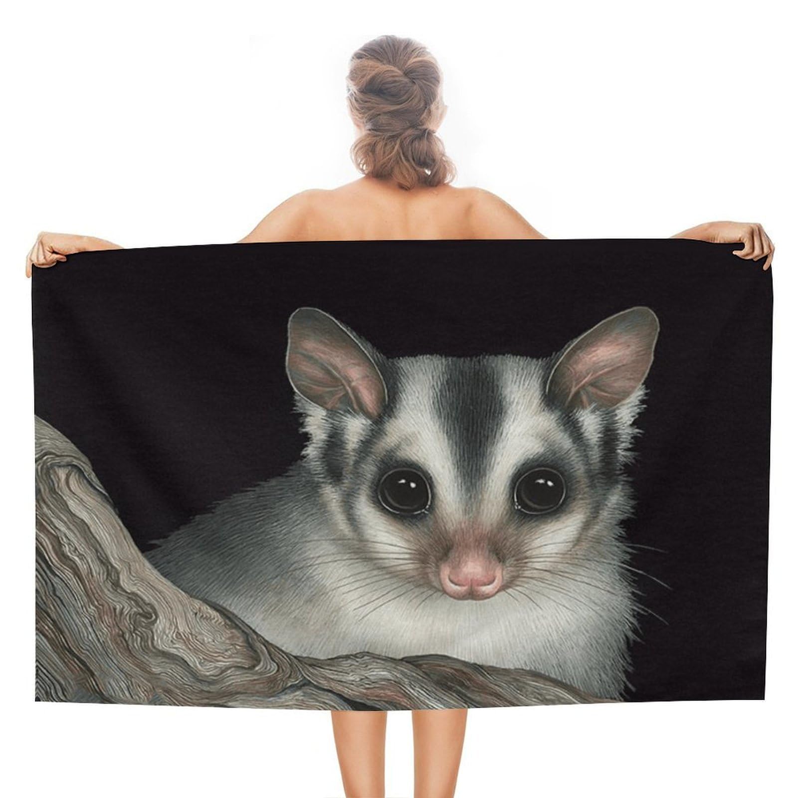 CGSBNGHA Australian Sugars-Glider Beach Towels Soft Bathroom Bath Pool Swim Towels for Women Men