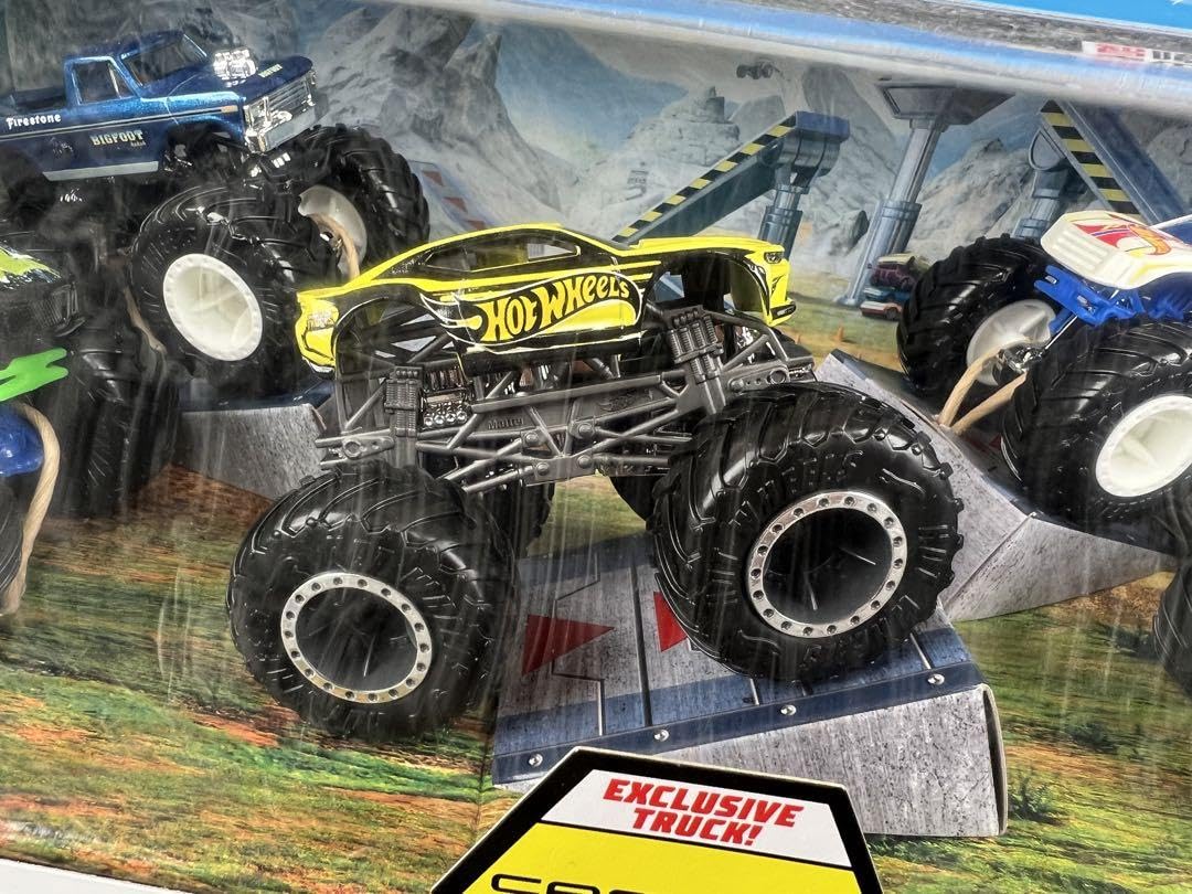 ホットウィール MONSTER TRUCKS モンスタートラック 5台セット Amazon.co.jp: ホットウィール monster trucks モンスタートラック 5台