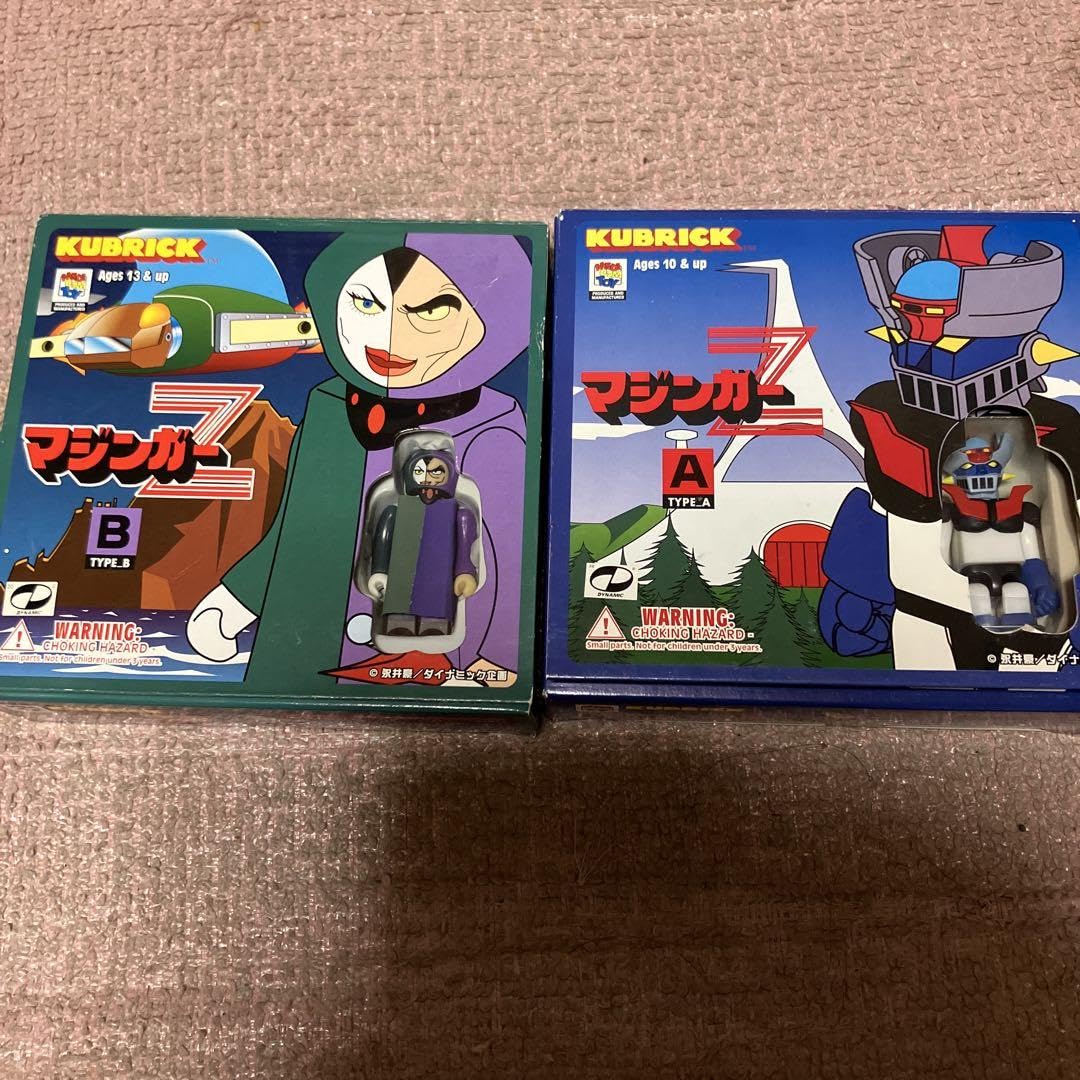 KUBRICK キューブリック　マジンガーZ Bセット Amazon.co.jp: KUBRICK キューブリック マジンガーZ A&Bセット