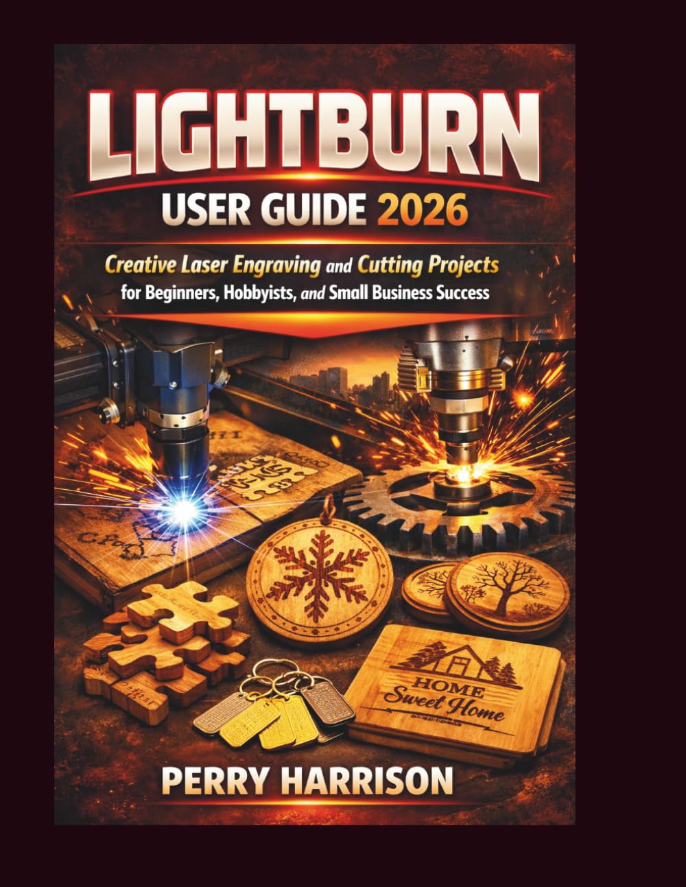 LightBurn User Guide 2026: Creative Laser Engraving and Cutting Projects for Beginners, Hobbyists, and Small Business Success