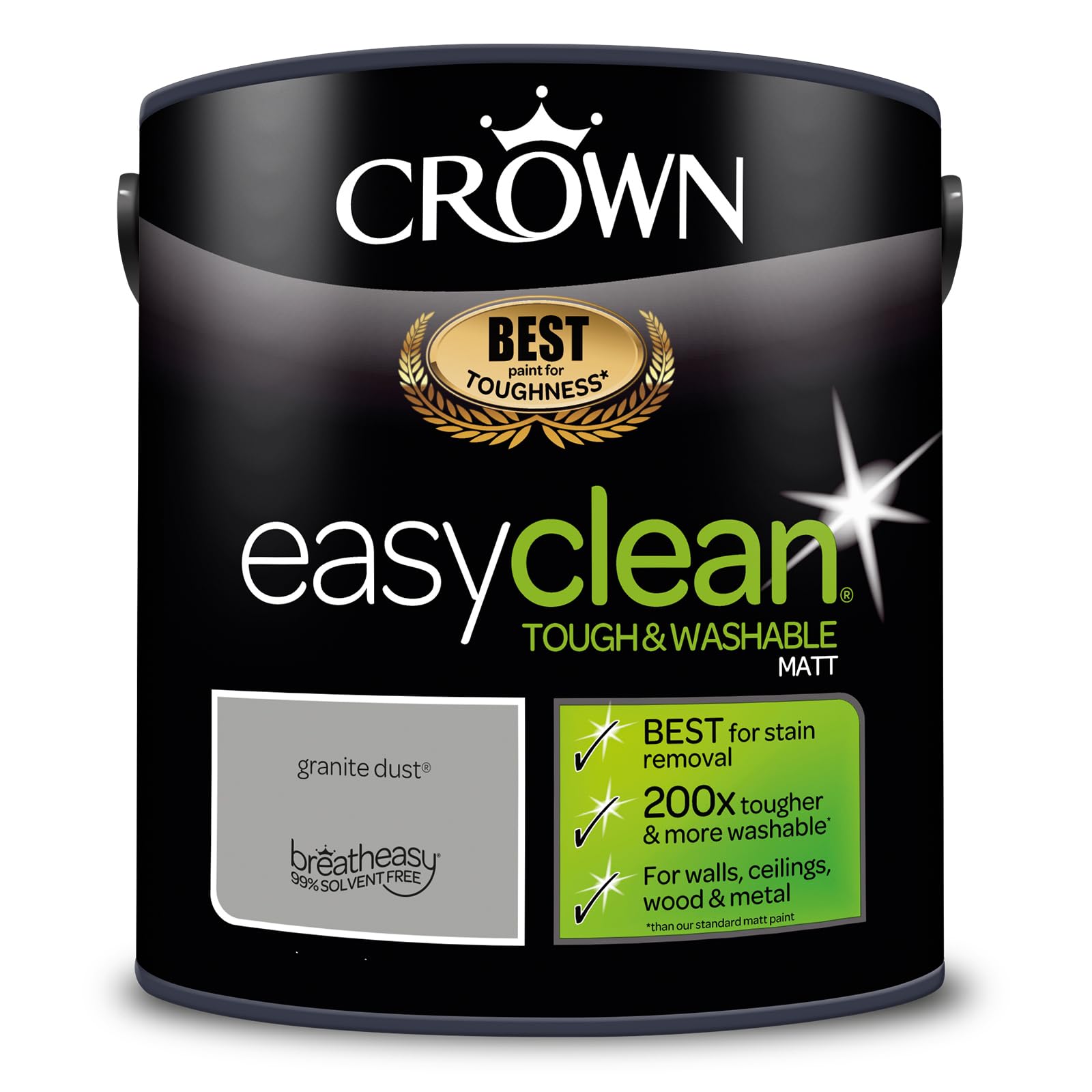 Cos Granite Dust Crown Easyclean Matt Emulsion Paint 2.5L