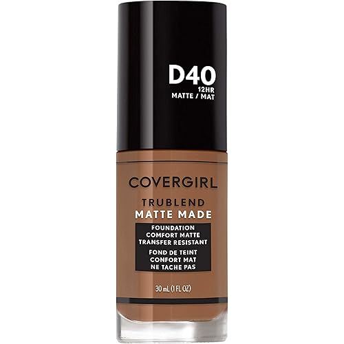 COVERGIRL TruBlend Matte Made Liquid Foundation, Deep Bronze , 1 Fl Oz (Pack of 1)