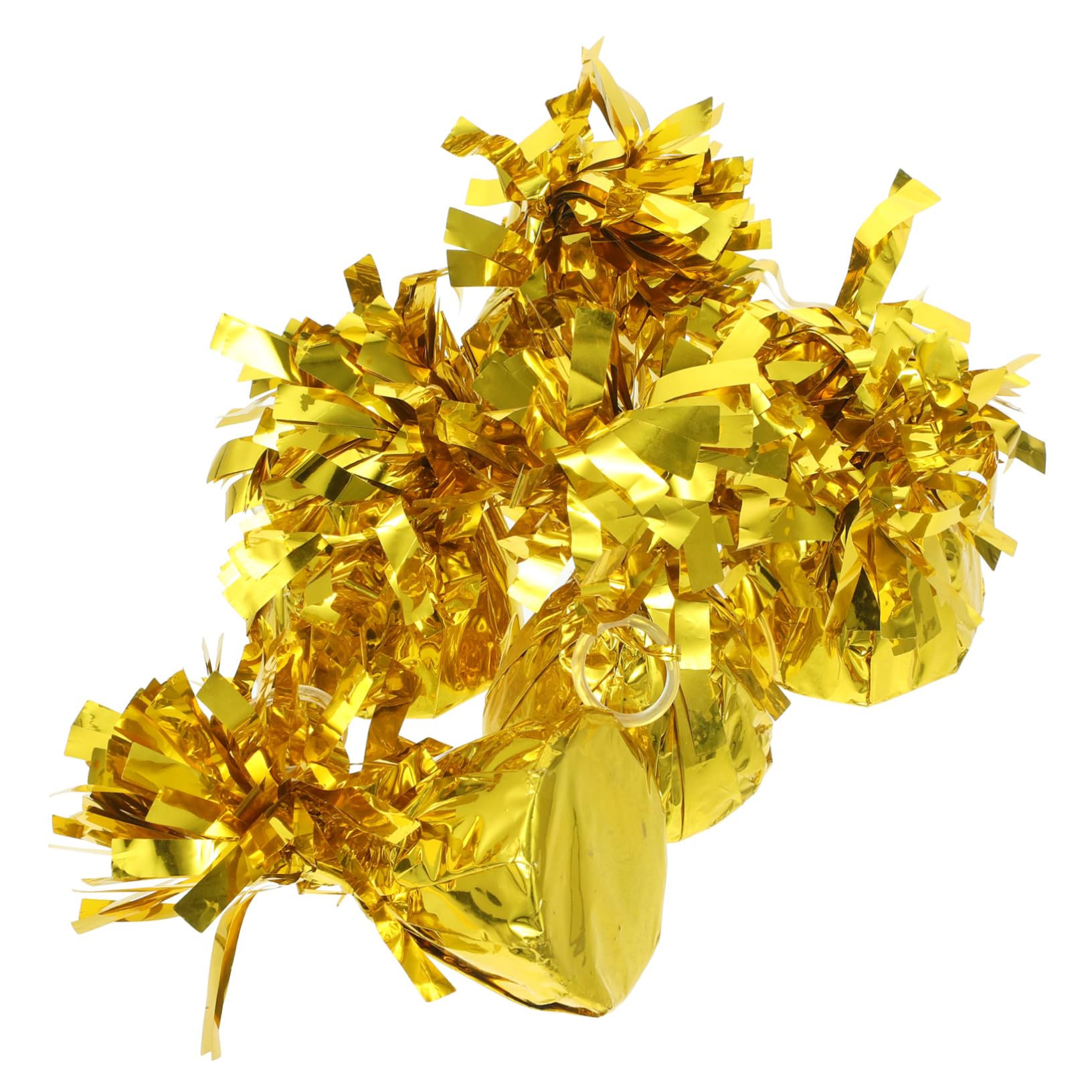 Pesi per Palloncini Oro 5 Pezzi in Foglio di Alluminio
