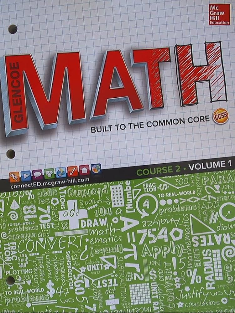 Amazon.com: Glencoe Math, Course 2, Student Edition, Volume