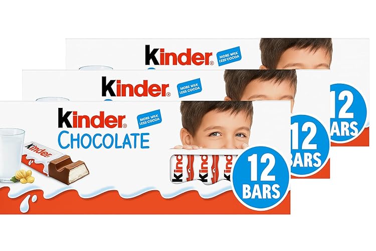 Kinder Chocolate Bars Bulk Pack
