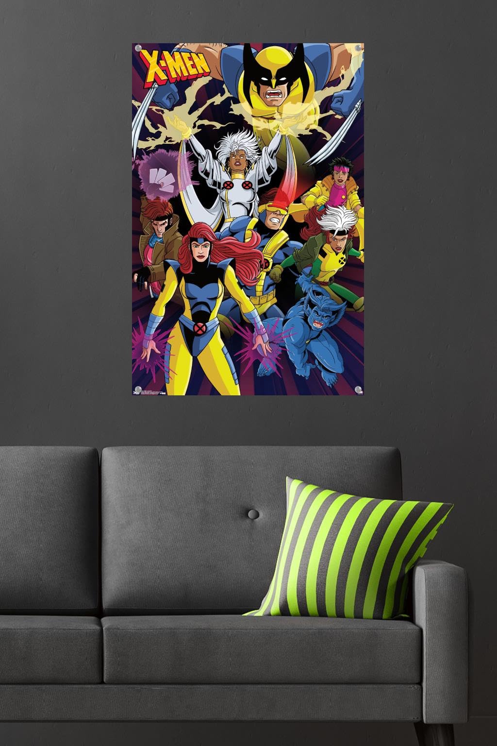 Amazon.com: Marvel Comics - The X-Men - Awesome Wall Poster with