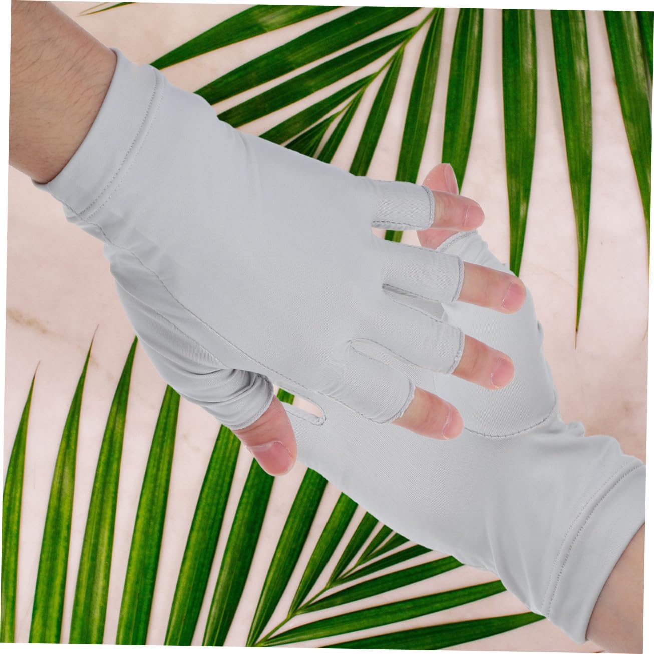 Healeved 5pares Guantes De Manicura Uv De Gel Protección Solar Para Manos Guantes Sin Dedos Material y Duradero Para Manicuras De Gel
