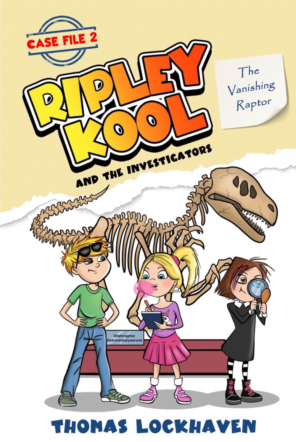 The Vanishing Raptor (Case File 2): Ripley Kool and the Investigators (Ripley Kool and the Investigators (Black-and-White Edition))