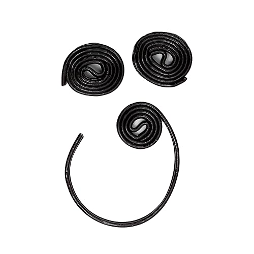 Miniatura 4 de Broadway Black Regaliz Wheels Candy, bolsa de 8 onzas, ruedas de regaliz