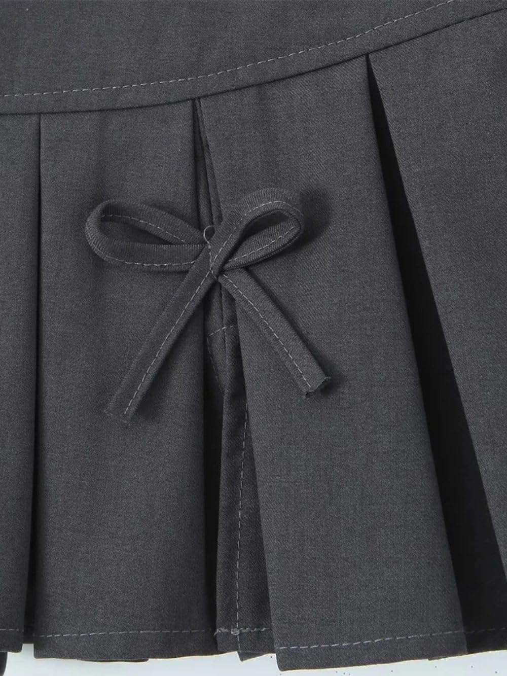 Falda Corta De Mujer - Faldas Súper Cortas Dulces para Mujer, Moda De Verano, Faldas Sexis con Lazo De Cintura Baja, Minifalda Plisada Elegante Y Delgada