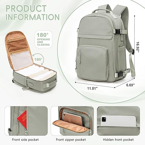 Miniatura 2 de wepadre Mochila de viaje para laptop, B-Azul marino, Compacto