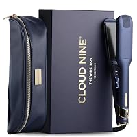 Cloud Nine Wide Iron, Piastra Larga Professionale per Capelli Spessi