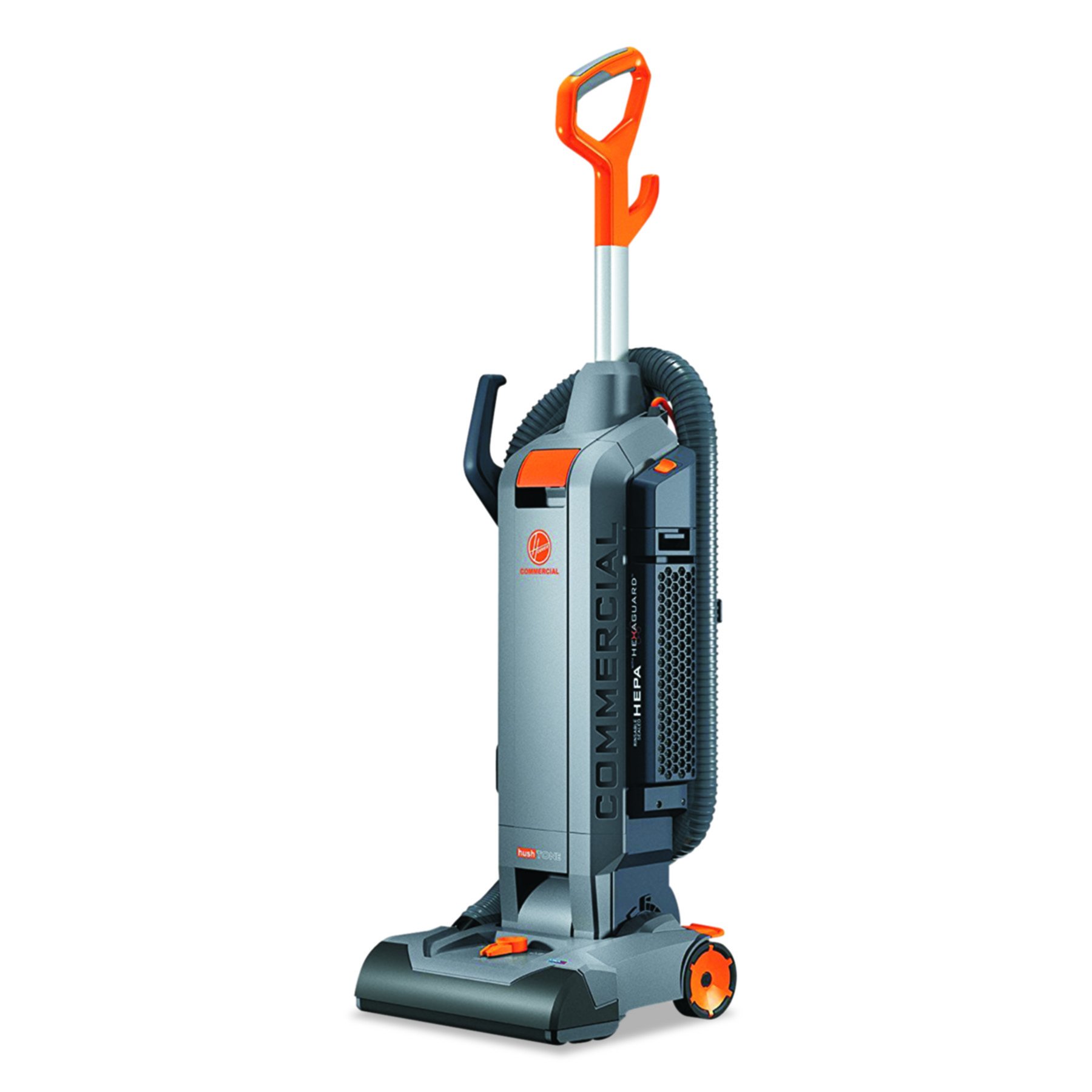 Hoover Commercial HushTone 13Inch 2Speed Upright Vacuum Cleaner with
