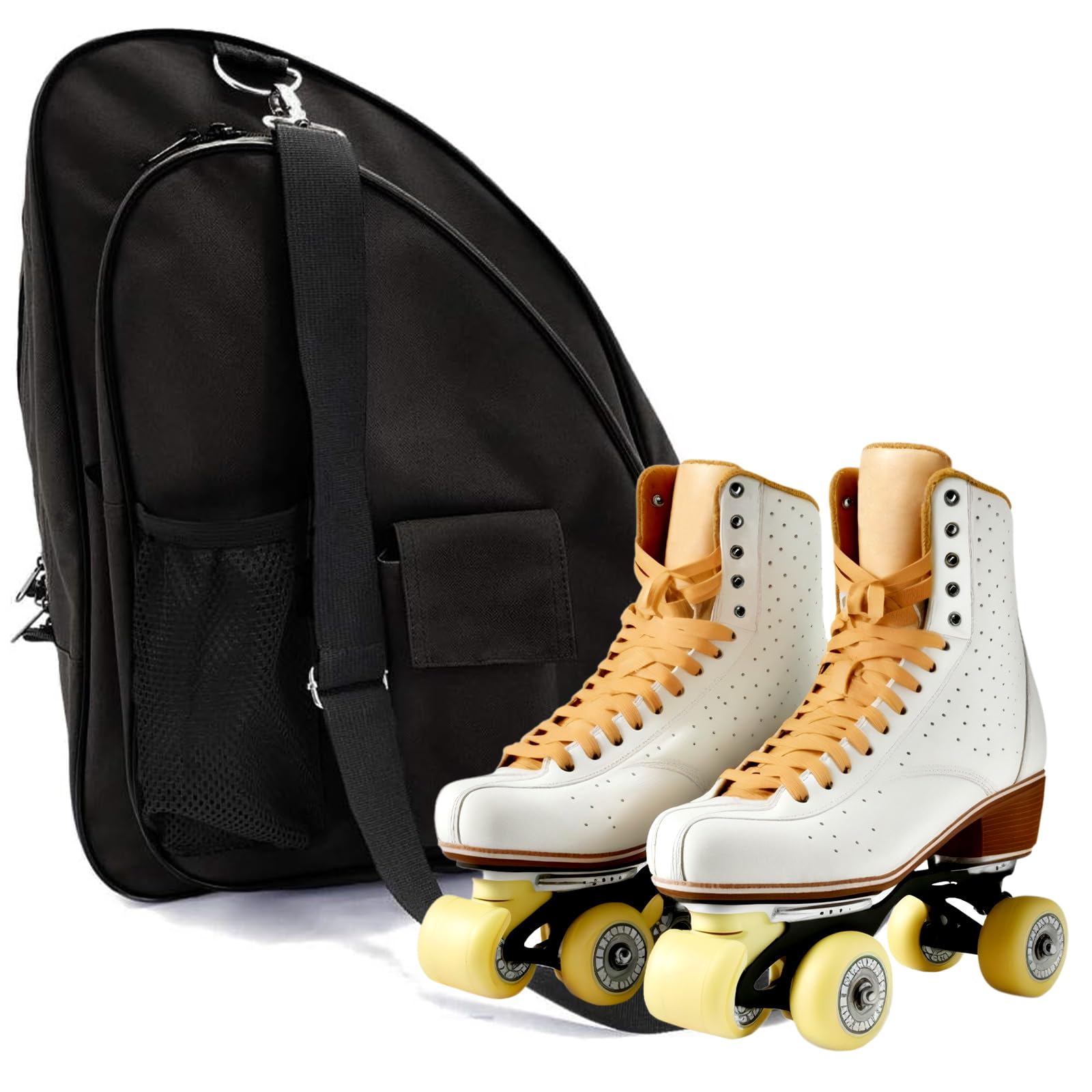 Inline Roller Skating Bag | Durable Roller Skate Bag for Adults | Ice Skating Backpack, Rollerblades & Quad Skates