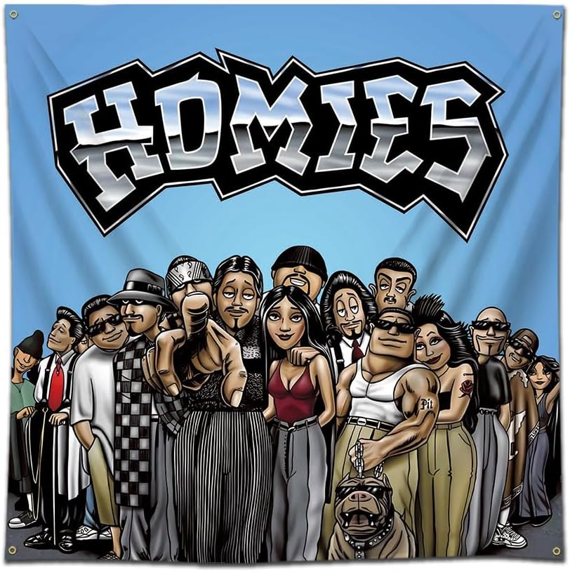 Arbinger The Homies Tapestry Flag Aesthetic Home Decoration