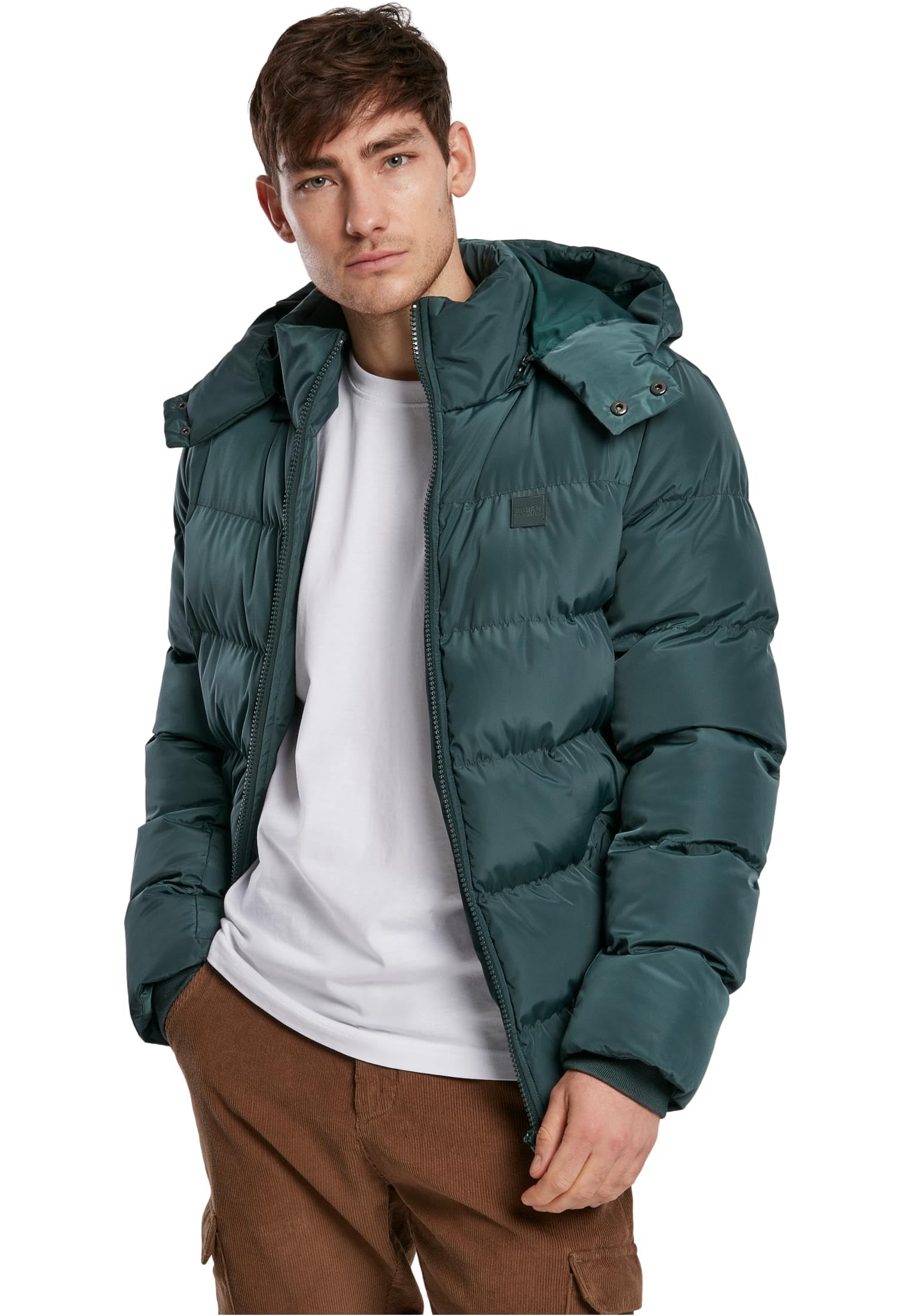 Urban Classics Kurtka Mężczyźni Hooded Puffer Jacket