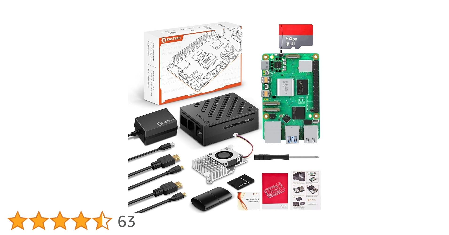 510382 RasTech Raspberry Pi 5 8GB セット Amazon.co.jp: RasTech Raspberry Pi 5 8GB セット Raspberry Pi