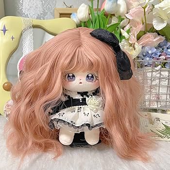 Amazon.co.jp: ぬいぐるみ用ウィッグ 20cmぬいぐるみ用ウィッグ