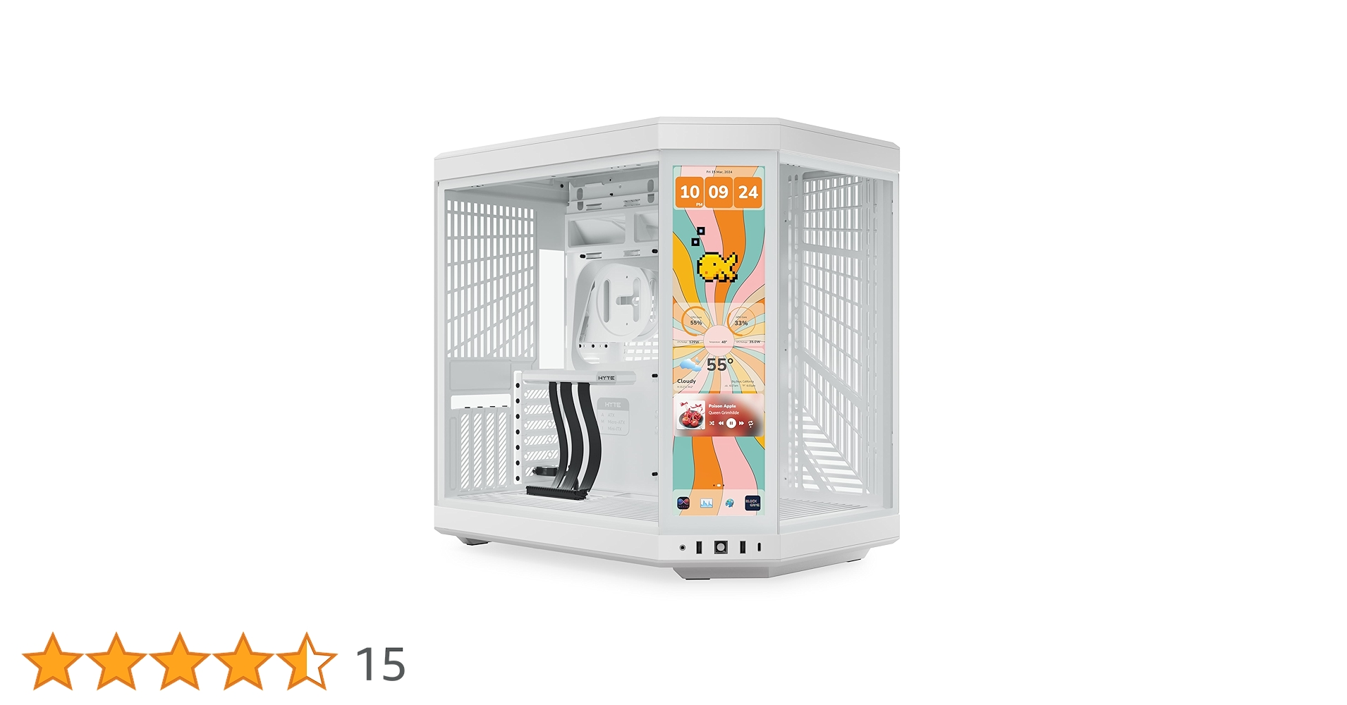 Y70 Touch Infinite  White 新品未使用品 HYTE Y70 Touch Infinite [スノーホワイト] 価格比較 - 価格.com